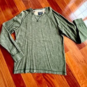 Abercrombie & Fitch Olive Long Sleeve Shirt A&F Men
Top Tee shirts Size XS
